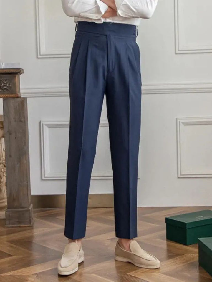 Elegant Gurkha Trousers - Casa  Laro CASA LARO