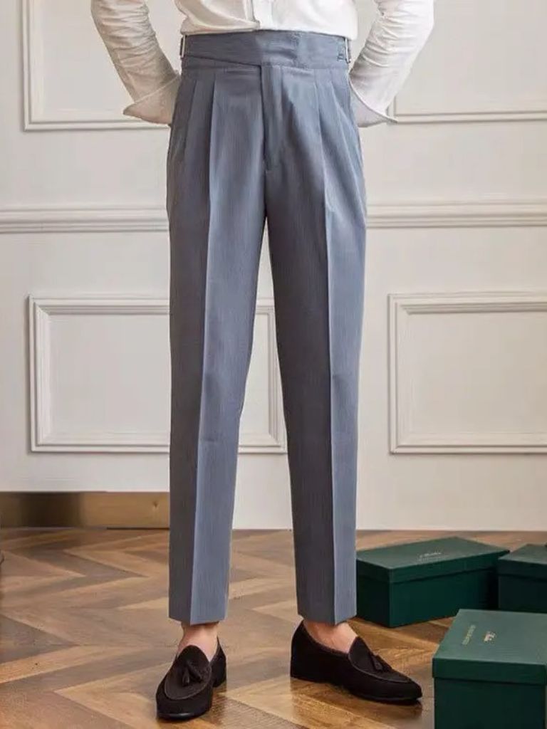 Elegant Gurkha Trousers - Casa  Laro CASA LARO