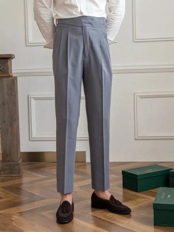 Elegant Gurkha Trousers - Casa  Laro CASA LARO