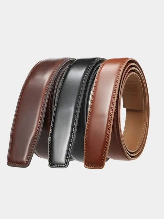 Essential Elegant Leather Belt Without Buckle - Casa  Laro CASA LARO