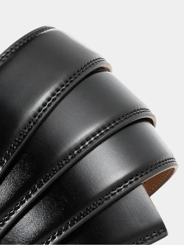 Essential Elegant Leather Belt Without Buckle - Casa  Laro CASA LARO
