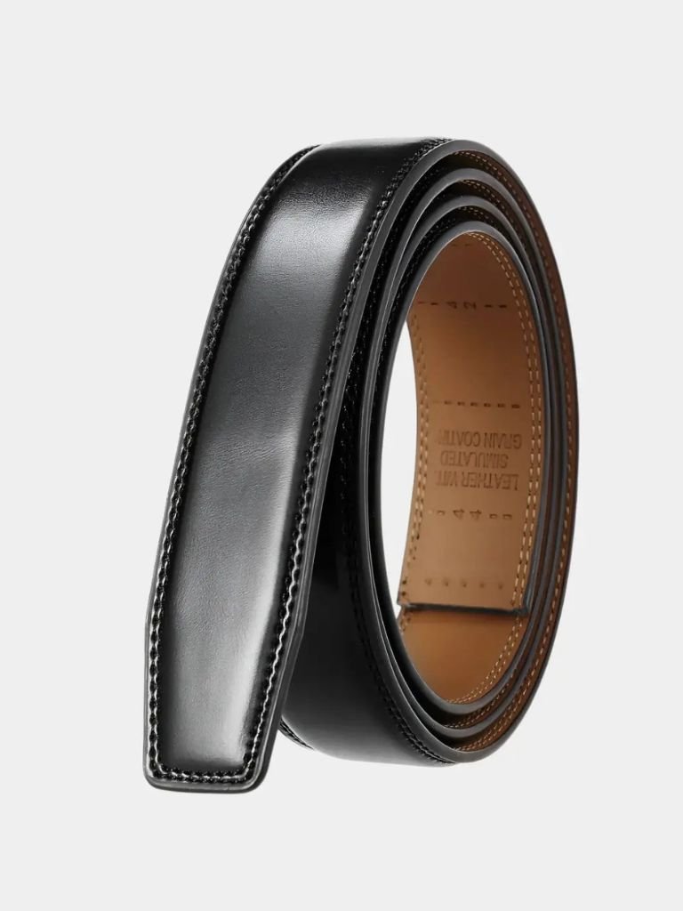 Essential Elegant Leather Belt Without Buckle - Casa  Laro CASA LARO