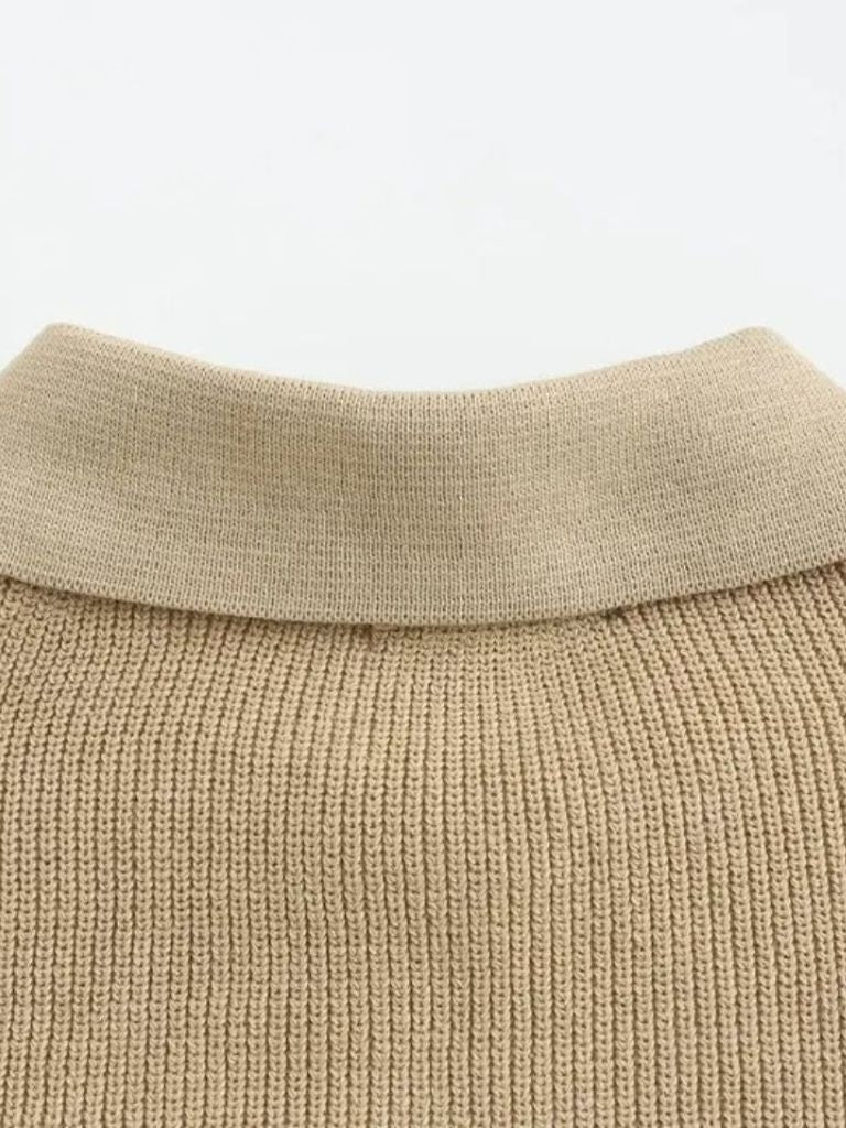 Essential Half Zip Sweater - Casa  Laro CASA LARO
