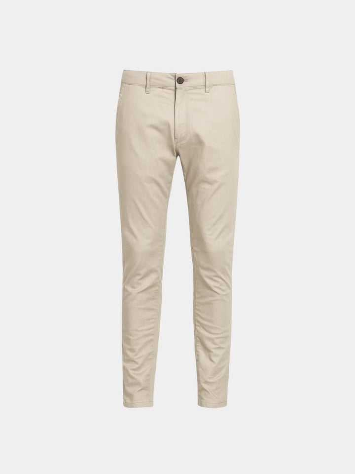 Essential Slim Fit Straight Trousers - Casa  Laro CASA LARO