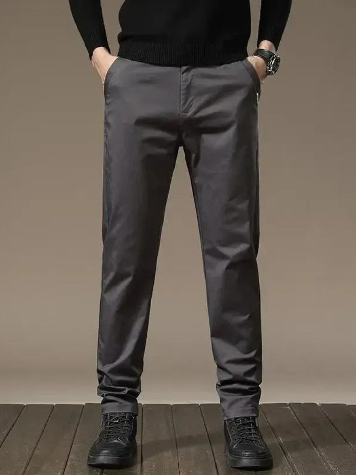 Essential Straight Trousers - Casa  Laro CASA LARO