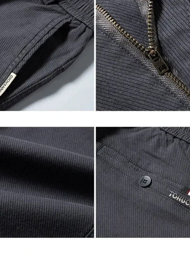 Essential Stretchy Straight Trousers - Casa  Laro CASA LARO