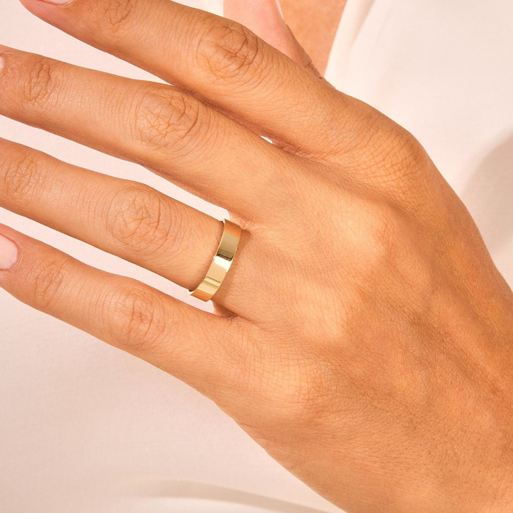 3PCS Golden Tone Cushion Cut Plain Band Bridal Set hot