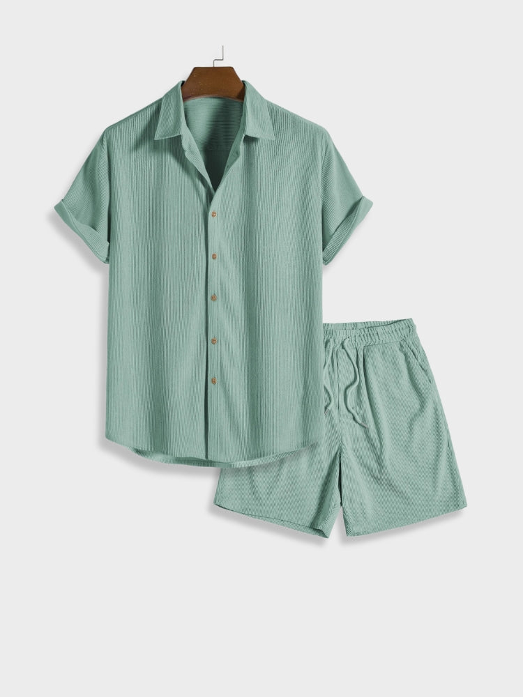 Bordeaux Corduroy - Two-Piece Set