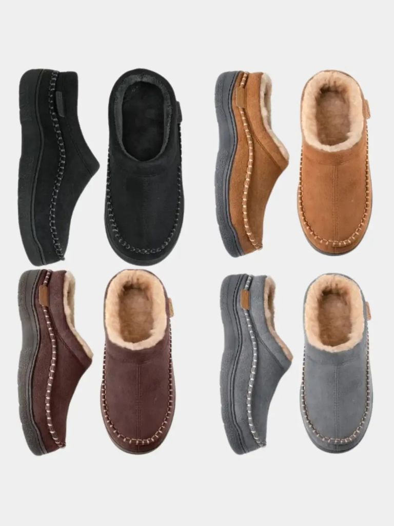 Heritage Luxe Lined Slippers - Casa  Laro CASA LARO