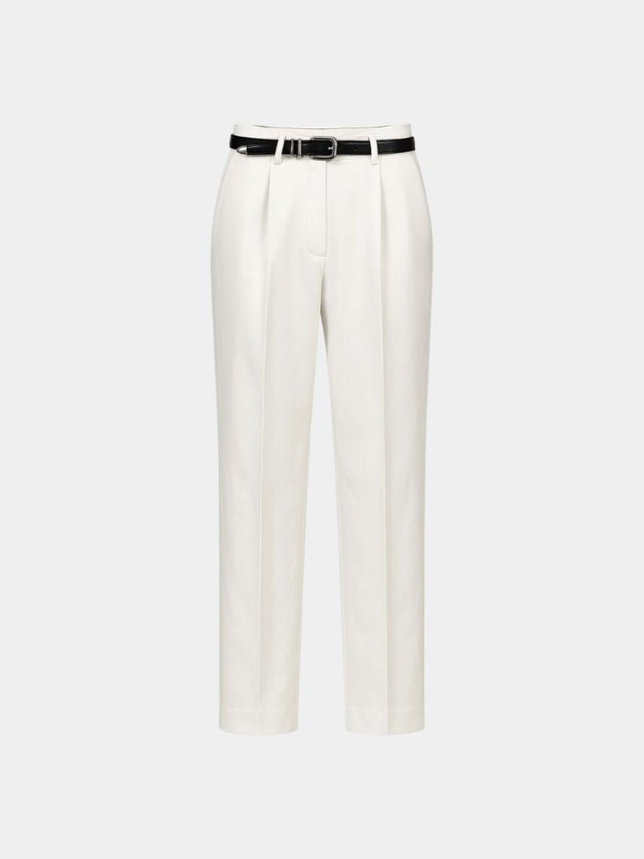 Hollywood Classic Trousers (Belt Included) - Casa  Laro CASA LARO