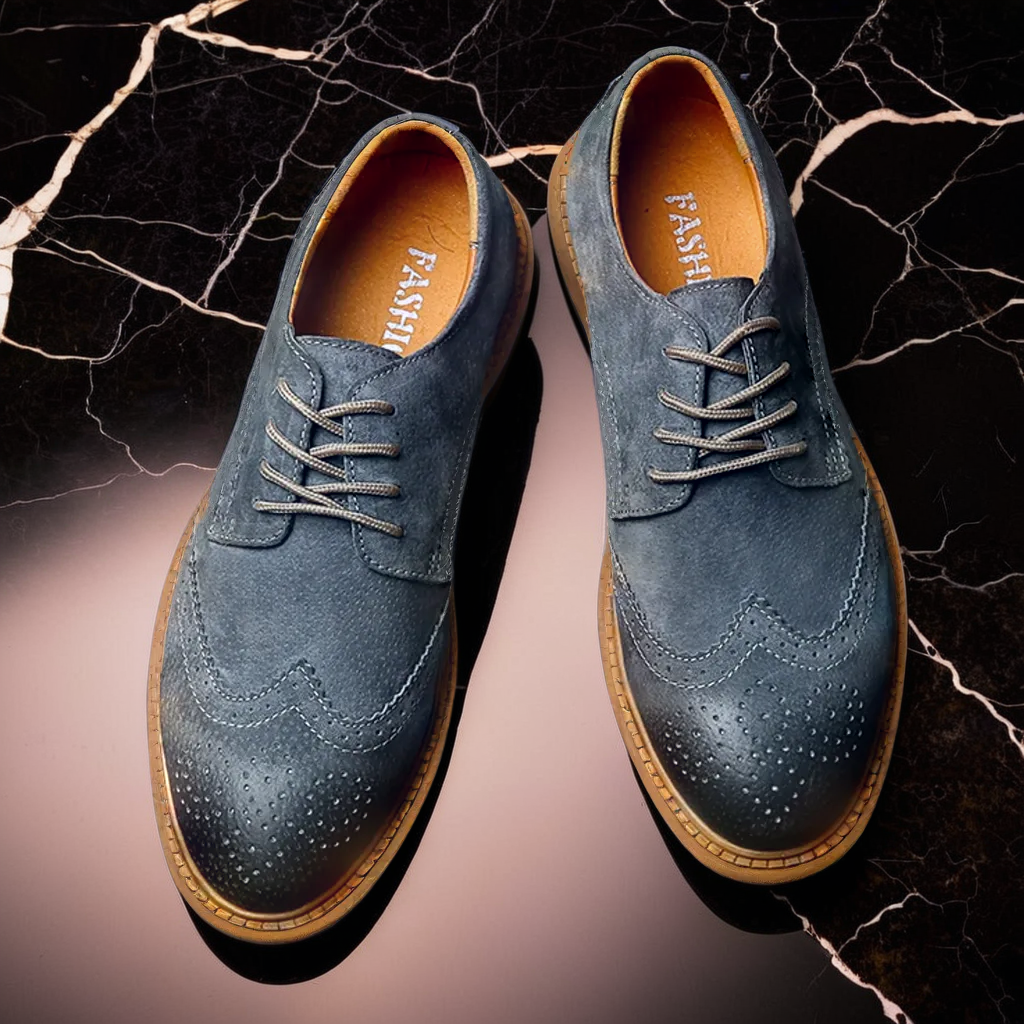 Green Leather - Shoes