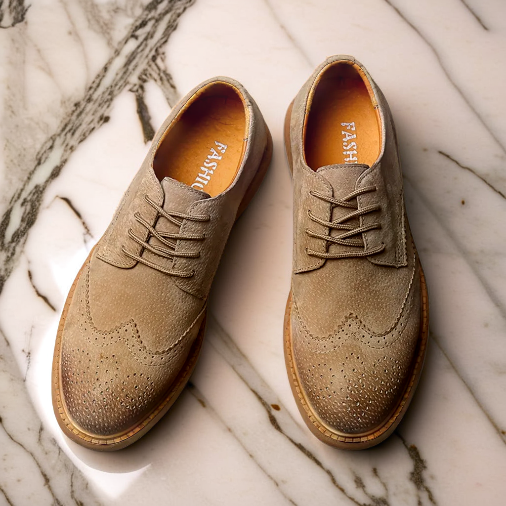 Green Leather - Shoes