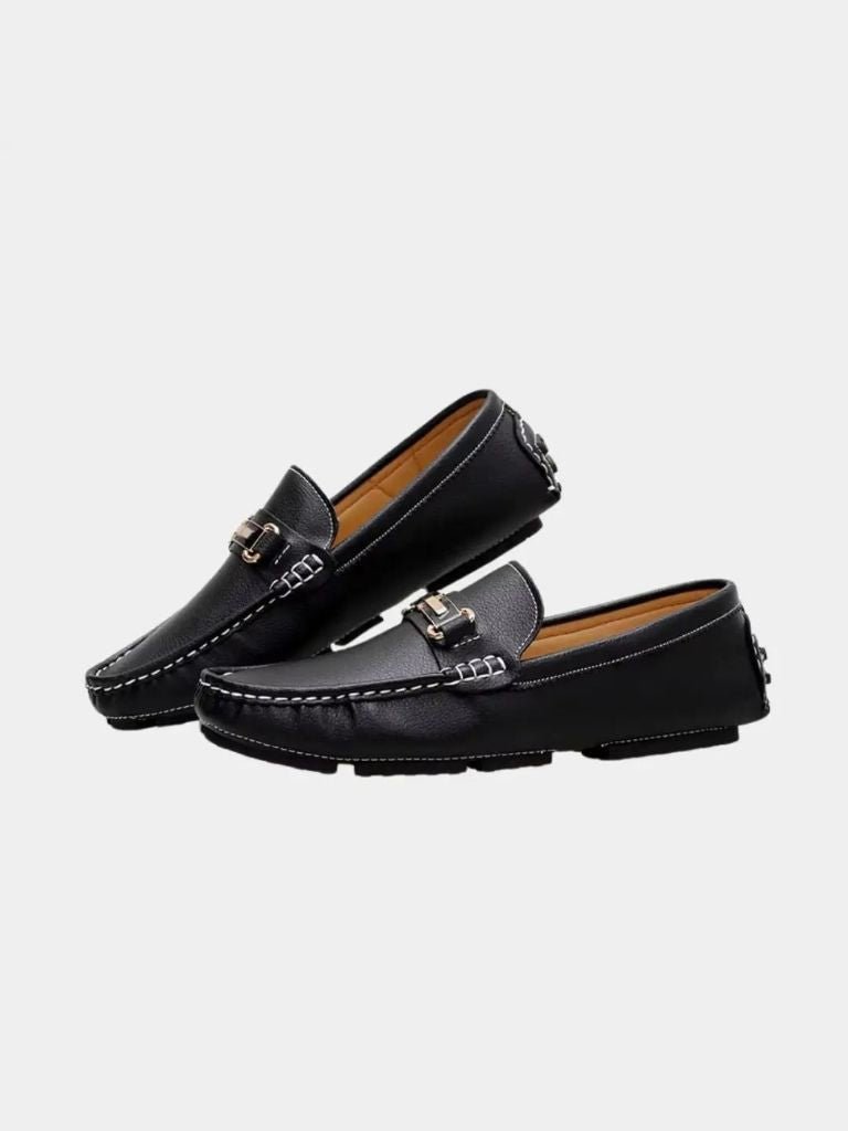 Italian Design Leather Loafers - Casa  Laro CASA LARO