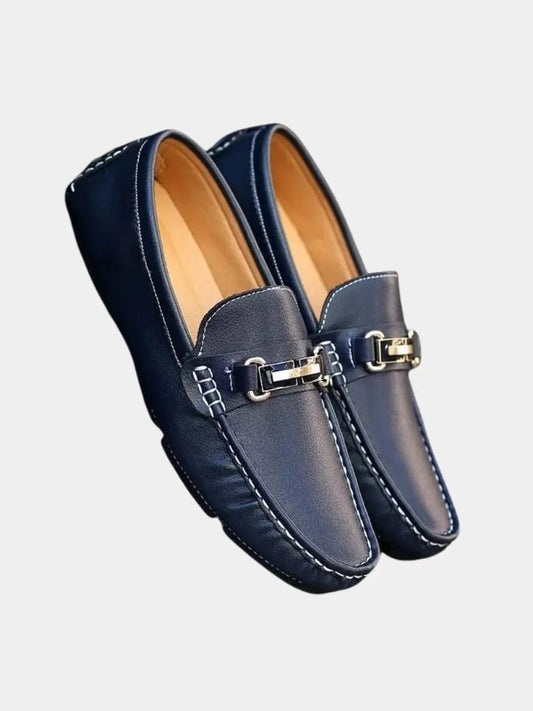 Italian Design Leather Loafers - Casa  Laro CASA LARO