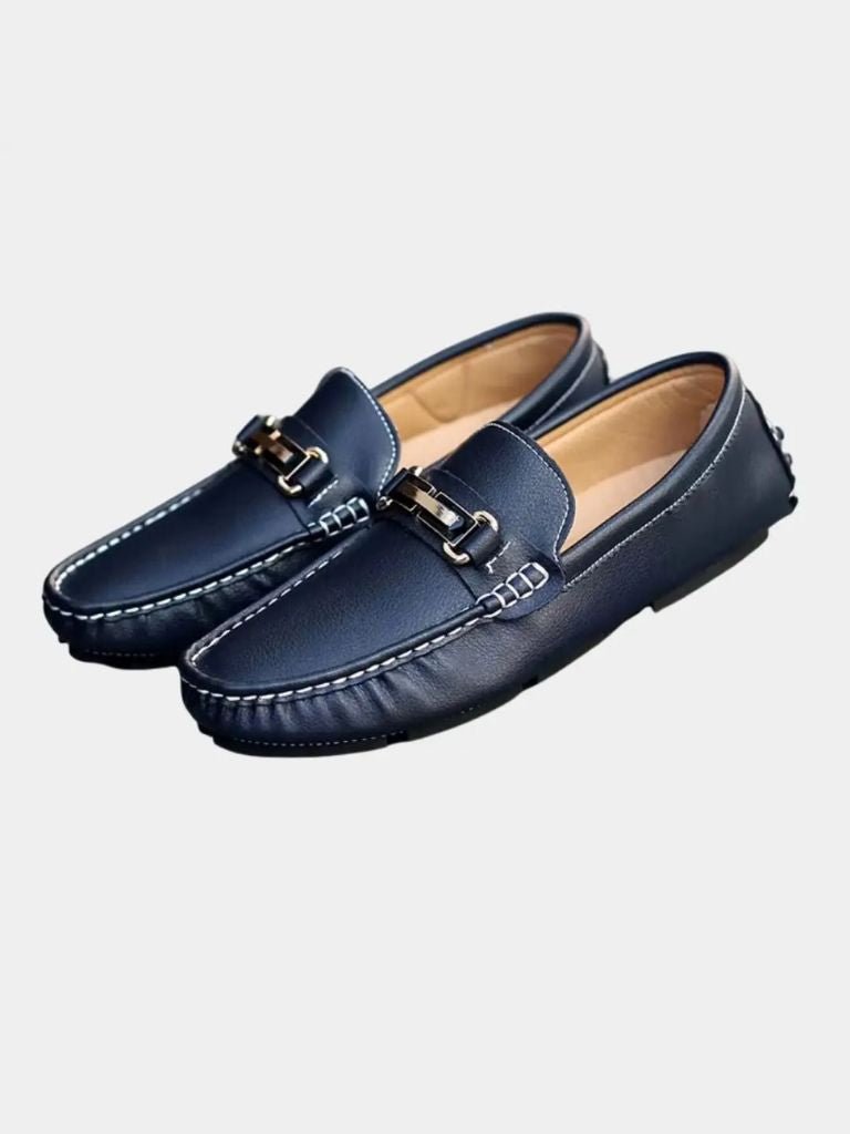 Italian Design Leather Loafers - Casa  Laro CASA LARO
