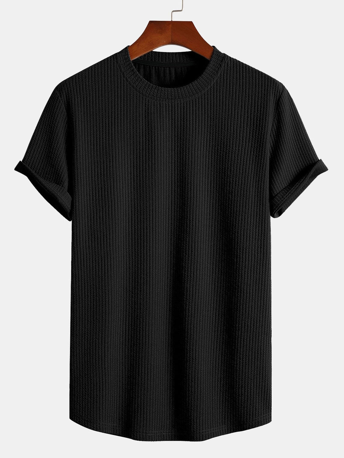 Ribbed Muscle Fit - T-Shirt