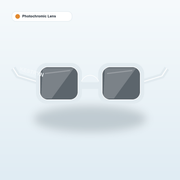 Kestryn Photochromic Lens / Clear Frame