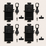 Four complete Kordra pouch kits