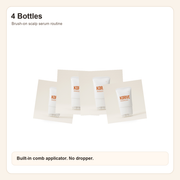 Korive Hair Growth Serum 4 bottle bundle