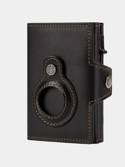 Leather Magnet Wallet Anti-Scam - Casa  Laro CASA LARO