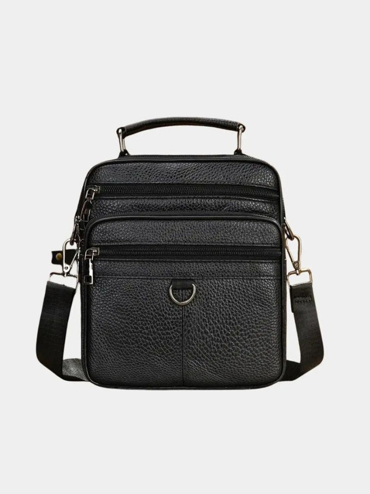 Leather Men's Shoulder Bag - Casa  Laro CASA LARO