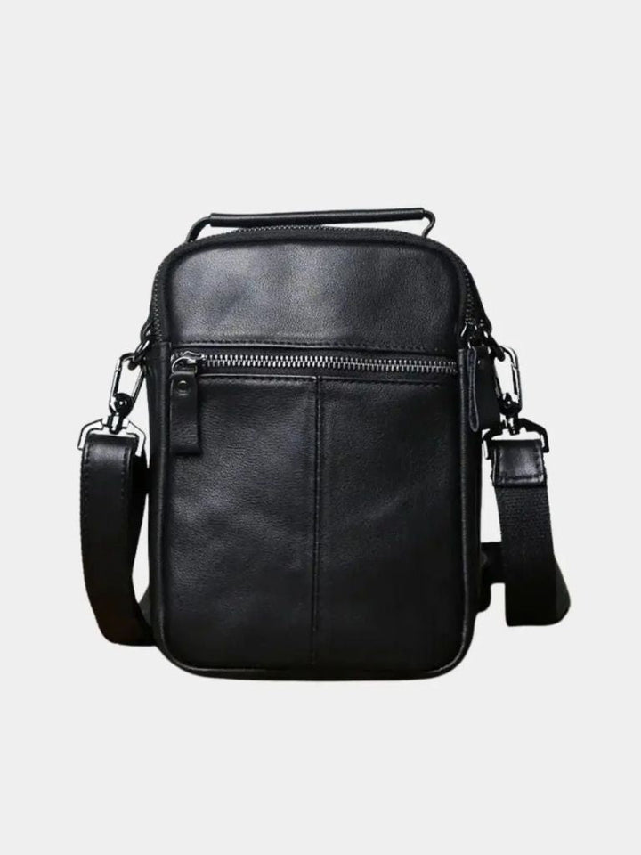 Leather Men's Shoulder Bag - Casa  Laro CASA LARO