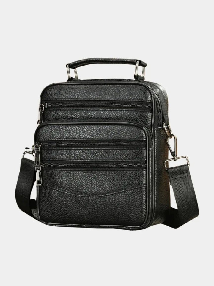 Leather Men's Shoulder Bag - Casa  Laro CASA LARO