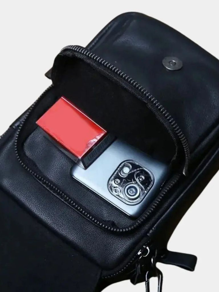 Leather Men's Shoulder Bag - Casa  Laro CASA LARO