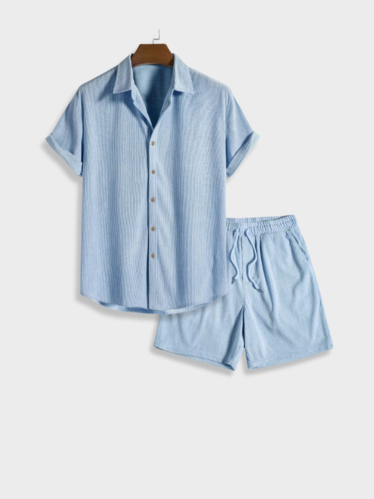 Bordeaux Corduroy - Two-Piece Set