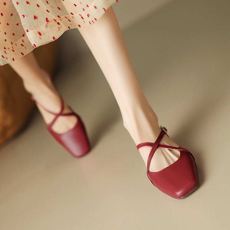 Leather Ballet - Flats