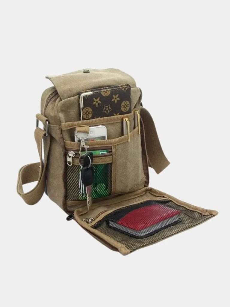 Men's Compact Shoulder Bag - Casa  Laro CASA LARO