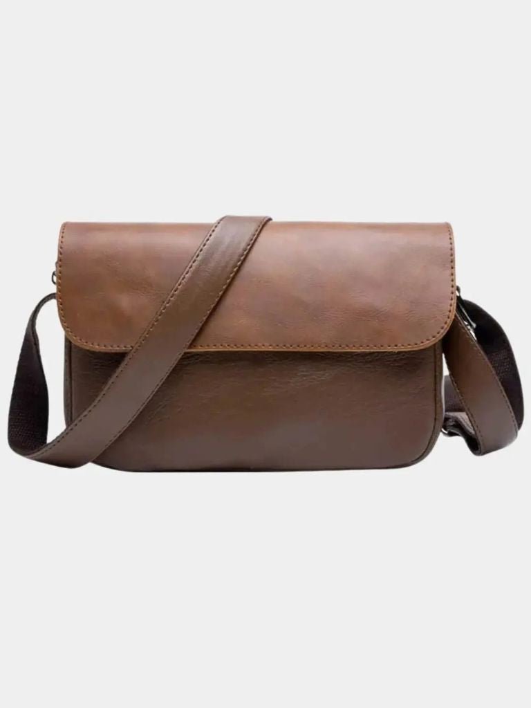 Milan Essential Leather Shoulder Bag - Casa  Laro CASA LARO