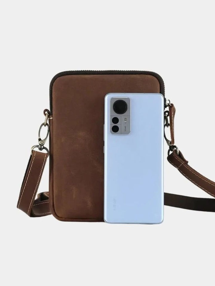 Minimalist Crossbody Leather Bag - Casa  Laro CASA LARO