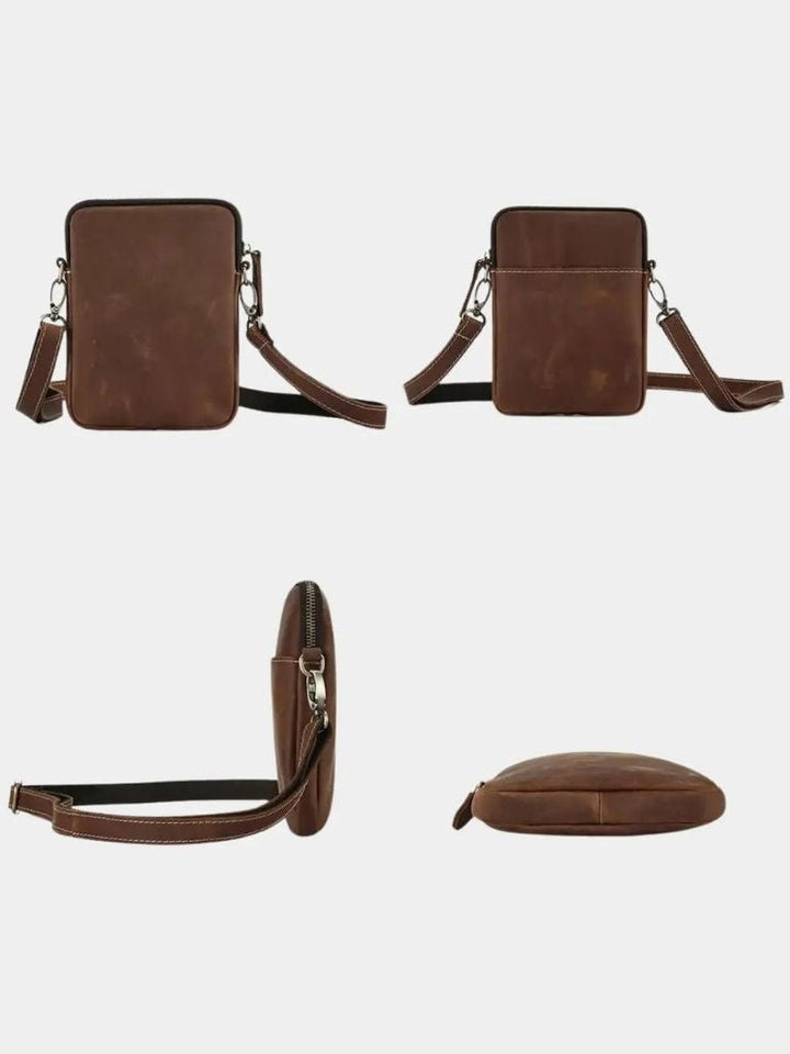 Minimalist Crossbody Leather Bag - Casa  Laro CASA LARO