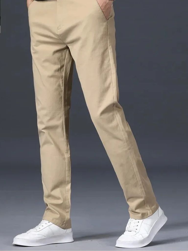 Minimalist Straight Trousers - Casa  Laro CASA LARO