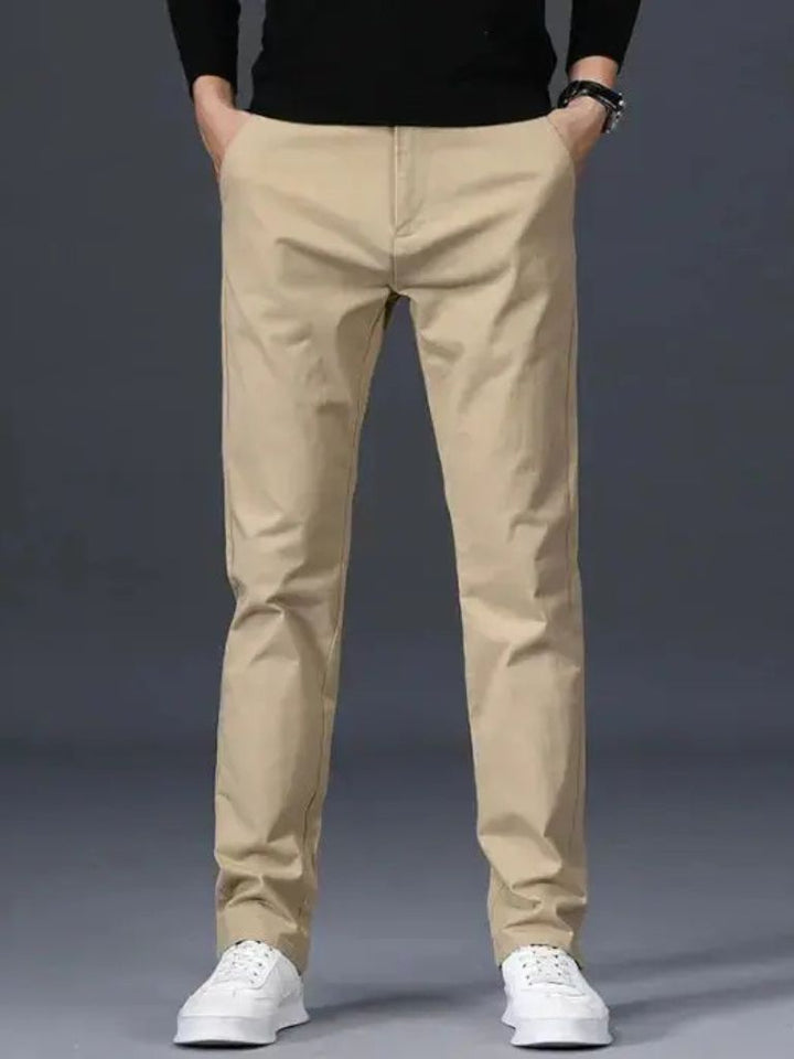 Minimalist Straight Trousers - Casa  Laro CASA LARO