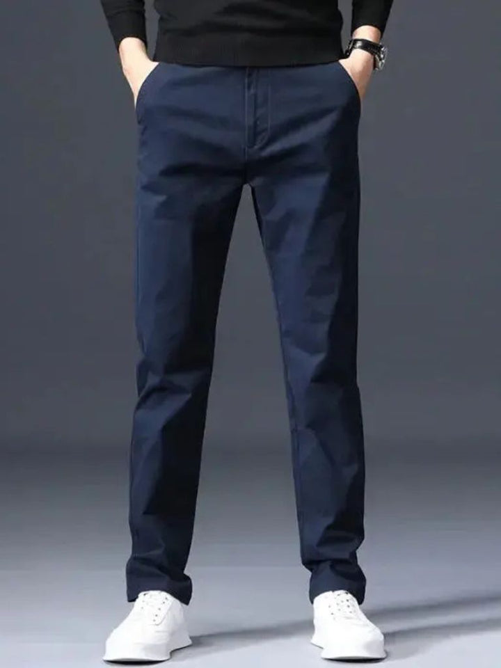 Minimalist Straight Trousers - Casa  Laro CASA LARO