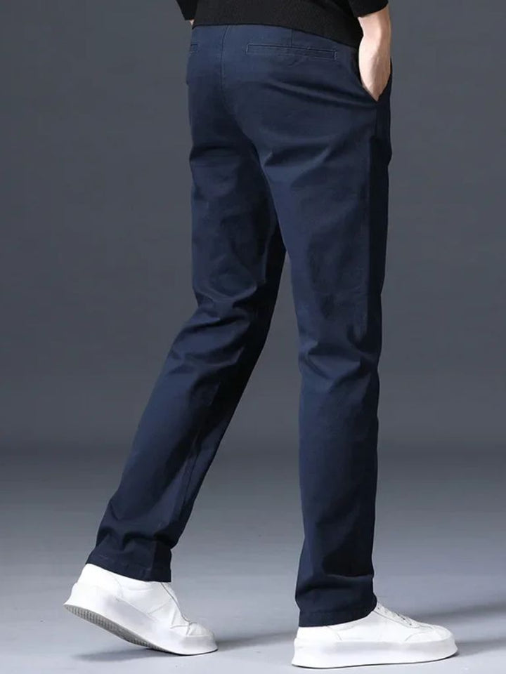 Minimalist Straight Trousers - Casa  Laro CASA LARO