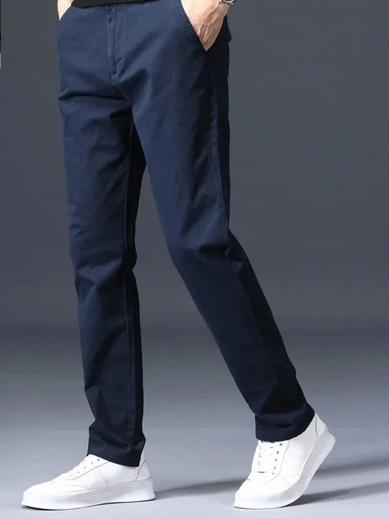 Minimalist Straight Trousers - Casa  Laro CASA LARO