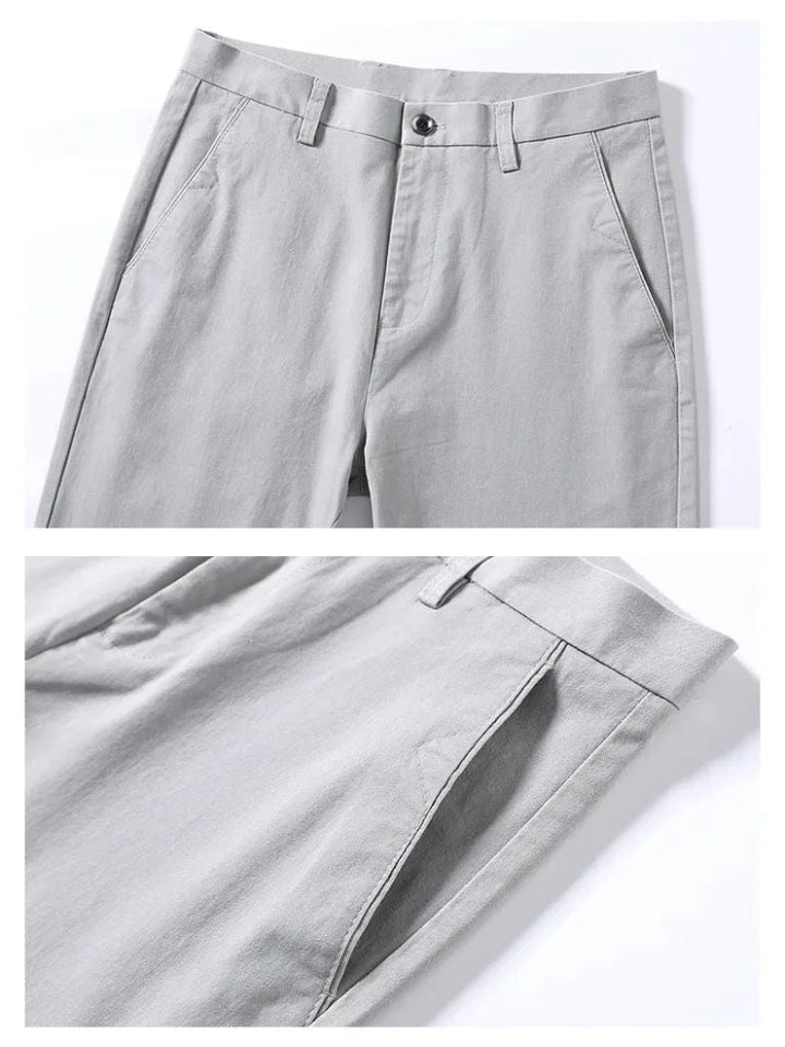 Minimalist Straight Trousers - Casa  Laro CASA LARO