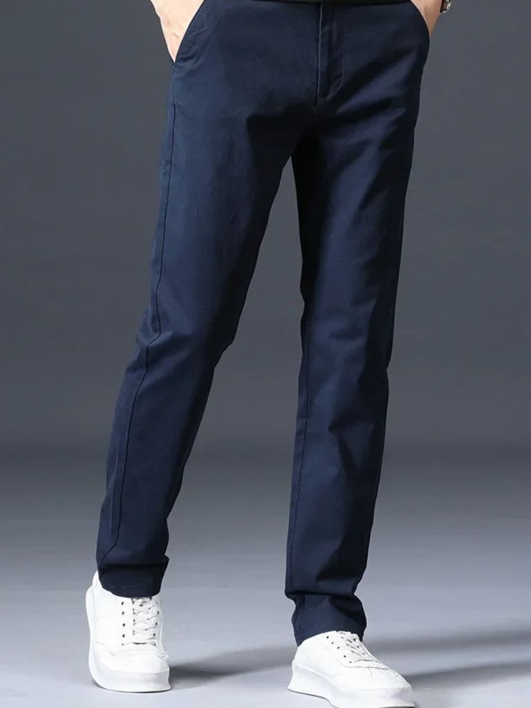 Minimalist Straight Trousers - Casa  Laro CASA LARO