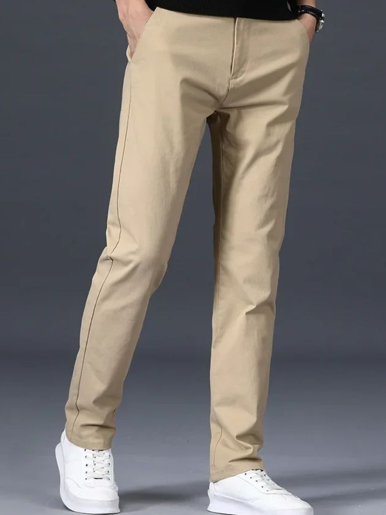 Minimalist Straight Trousers - Casa  Laro CASA LARO