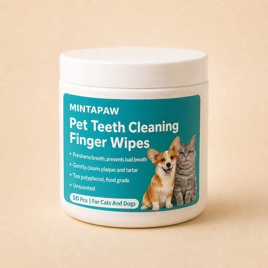 MintaPaw Dental Finger Wipes