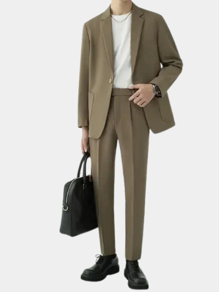 Modern Minimalist Suit Set - Casa  Laro CASA LARO
