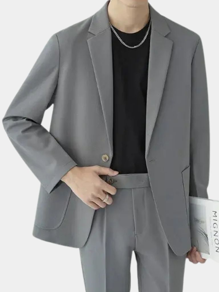Modern Minimalist Suit Set - Casa  Laro CASA LARO