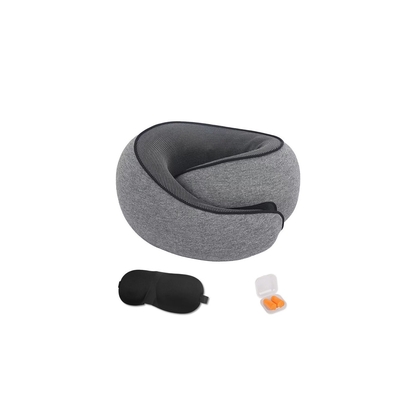 Navoro cloud gray 360 neck support travel pillow
