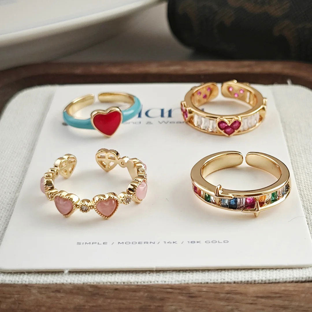 Adjustable Sweet Style Open Rings ¨C Multiple Designs Dobrilajewelry