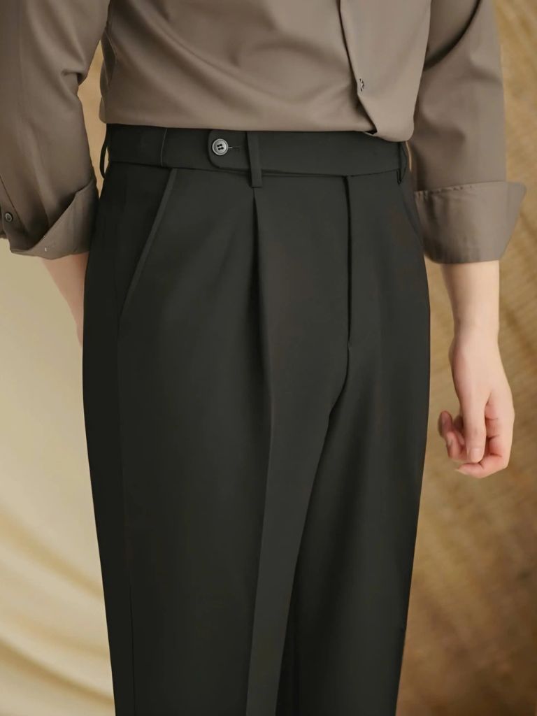 Premium Classic Elastic Trousers - Casa  Laro CASA LARO