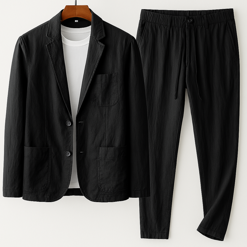 Tailored Linen - Two-Piece Set