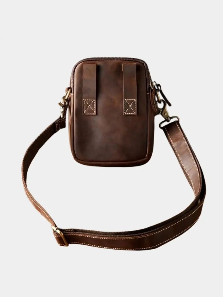 Retro Leather Men's Shoulder Bag - Casa  Laro CASA LARO